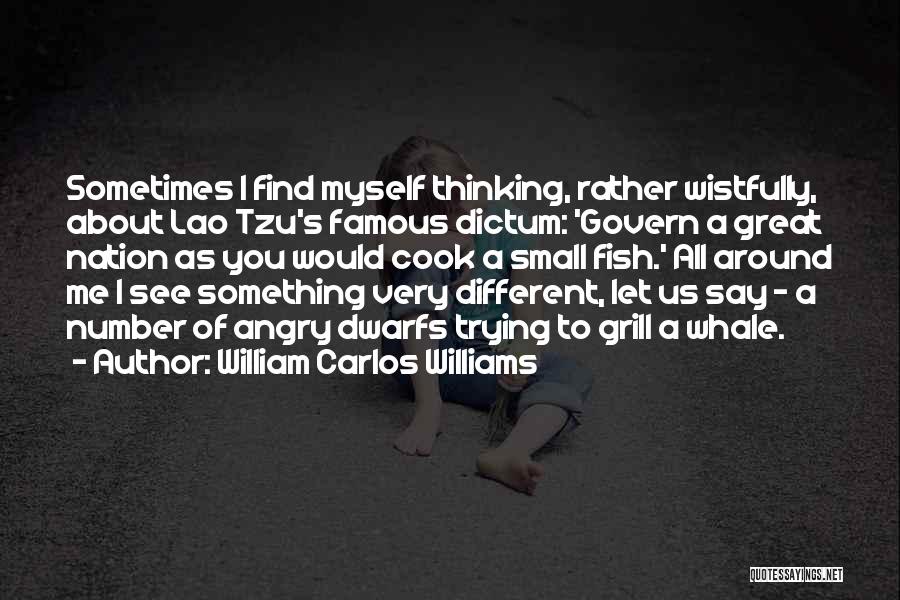 Small Fish Quotes By William Carlos Williams
