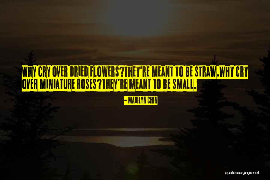 Small Flowers Quotes By Marilyn Chin Small Flowers Quotes By Marilyn Chin