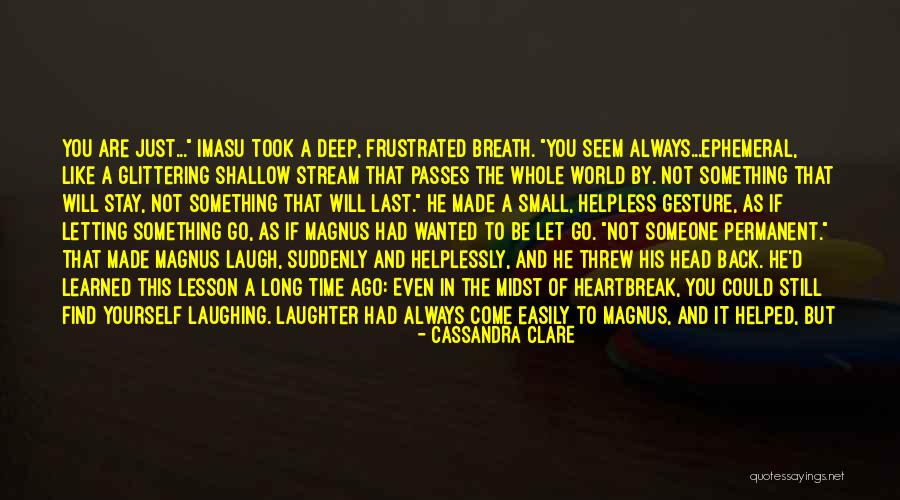 Small Gesture Quotes By Cassandra Clare Small Gesture Quotes By Cassandra Clare