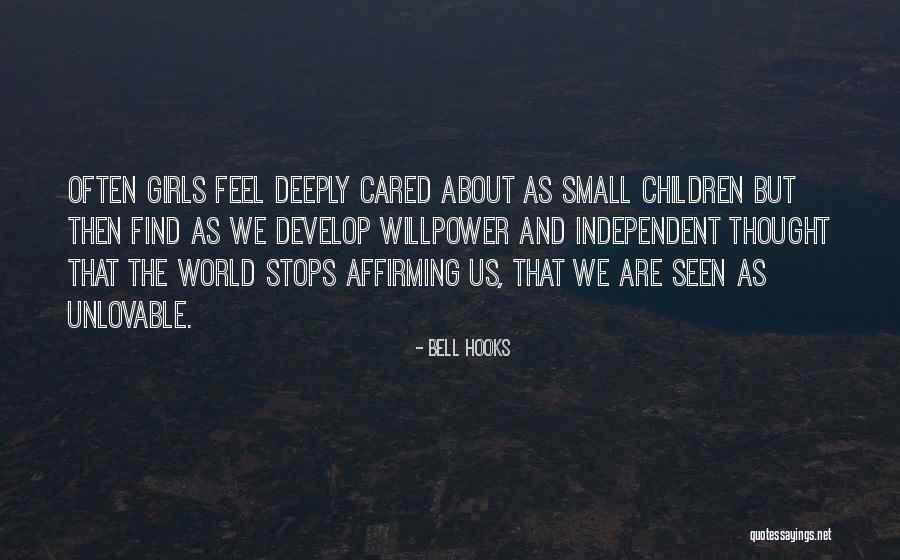 Small Girl Quotes By Bell Hooks