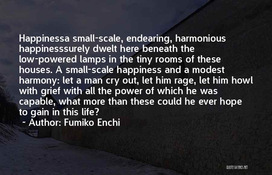 Small Houses Quotes By Fumiko Enchi