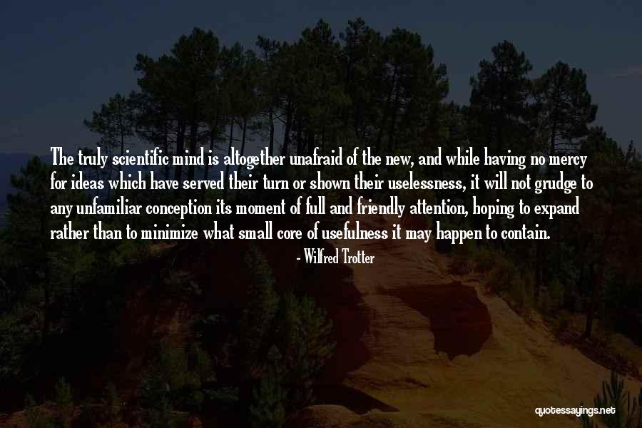 Small Ideas Quotes By Wilfred Trotter Small Ideas Quotes By Wilfred Trotter