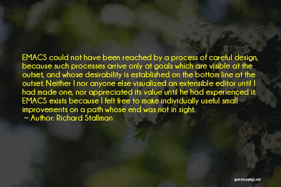 Small Improvements Quotes By Richard Stallman