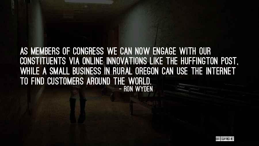 Small In The World Quotes By Ron Wyden Small In The World Quotes By Ron Wyden