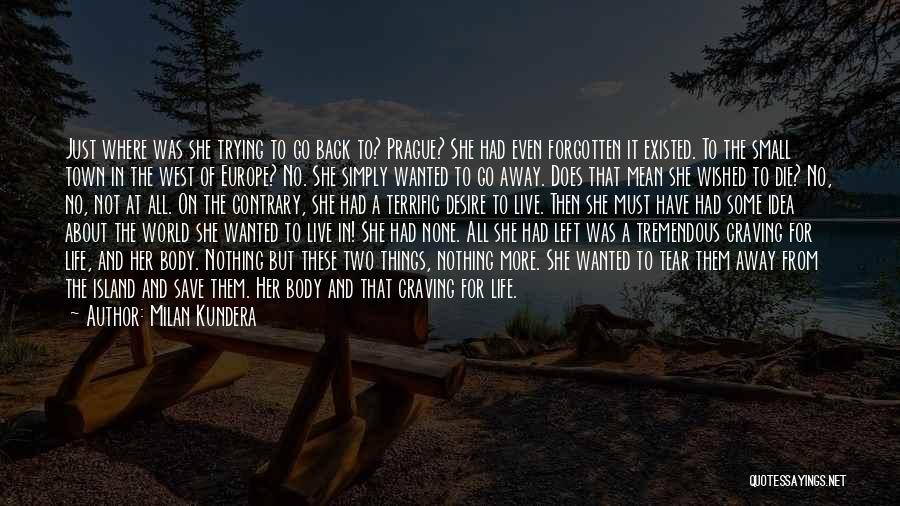 Small Island Quotes By Milan Kundera