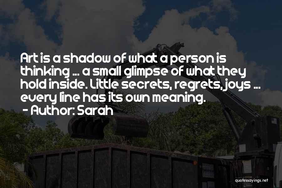 Small Joys Quotes By Sarah