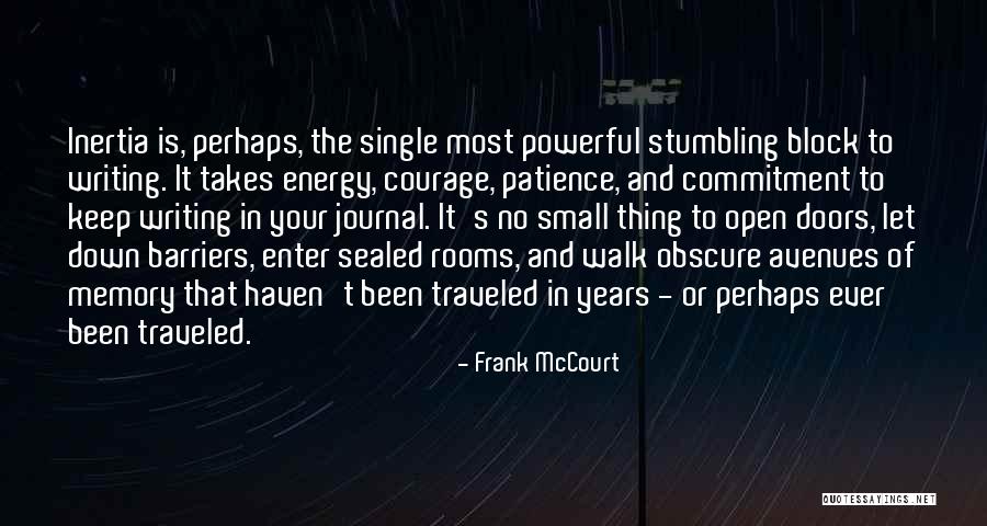Small Memory Quotes By Frank McCourt Small Memory Quotes By Frank McCourt