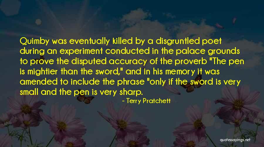 Small Memory Quotes By Terry Pratchett Small Memory Quotes By Terry Pratchett