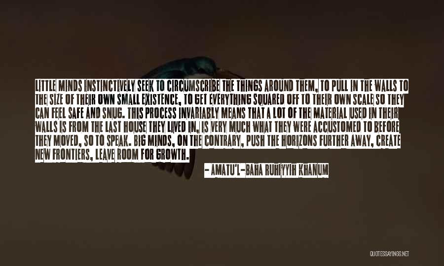 Small Minds Quotes By Amatu'l-Baha Ruhiyyih Khanum Small Minds Quotes By Amatu'l-Baha Ruhiyyih Khanum