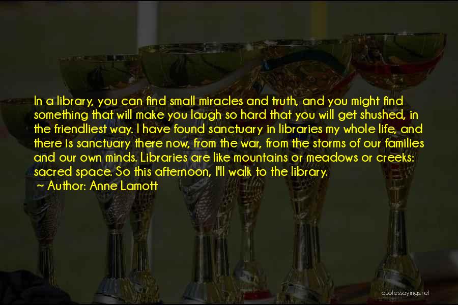 Small Minds Quotes By Anne Lamott