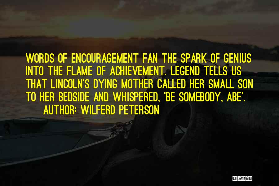 Small Mother And Son Quotes By Wilferd Peterson