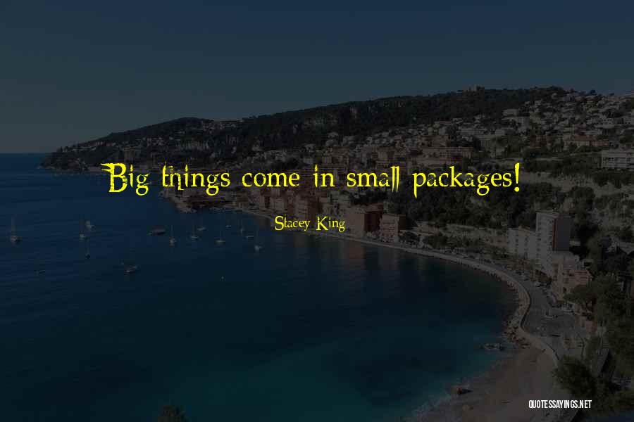 Small Packages Quotes By Stacey King