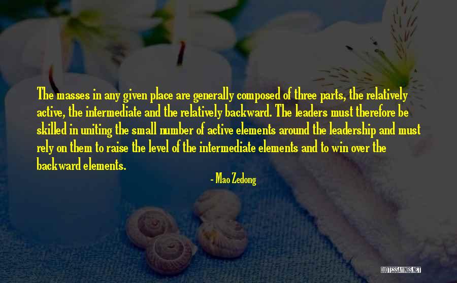 Small Parts Quotes By Mao Zedong