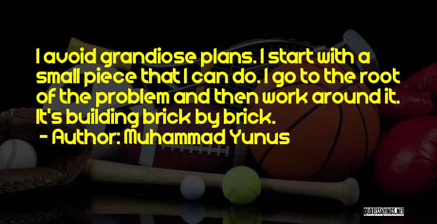 Small Piece Quotes By Muhammad Yunus