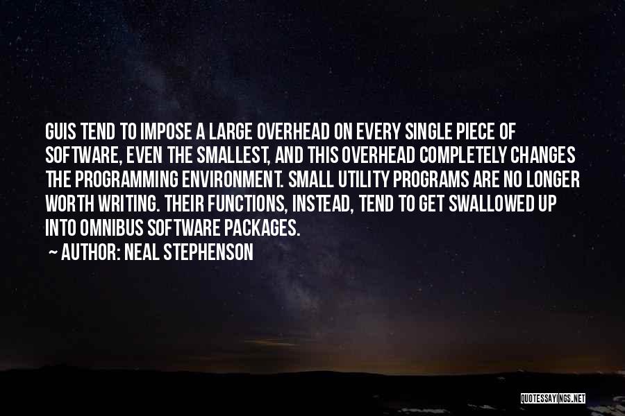 Small Piece Quotes By Neal Stephenson