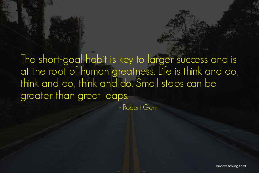 Small Steps Success Quotes By Robert Genn