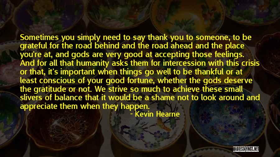 Small Things Are Important Quotes By Kevin Hearne