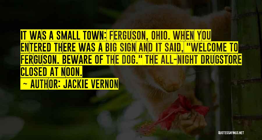 Small Things Funny Quotes By Jackie Vernon