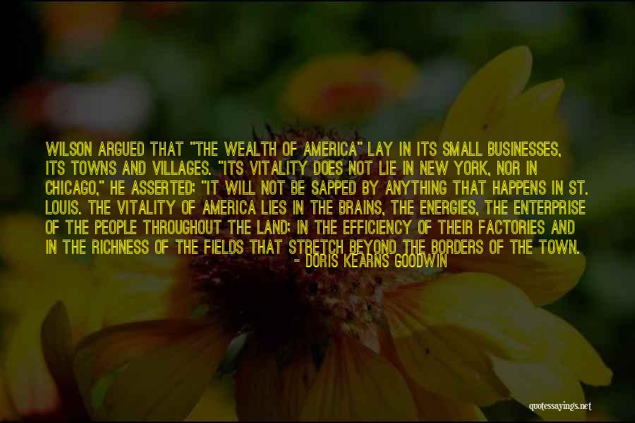 Small Town Businesses Quotes By Doris Kearns Goodwin Small Town Businesses Quotes By Doris Kearns Goodwin