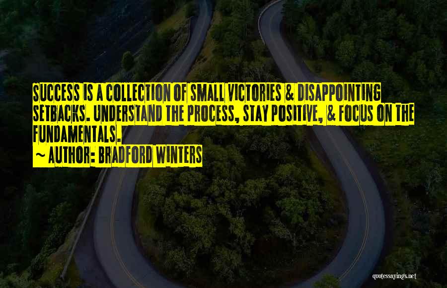 Small Victories Quotes By Bradford Winters