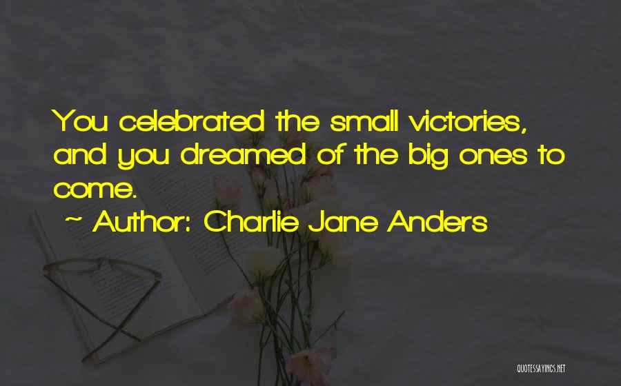 Small Victories Quotes By Charlie Jane Anders