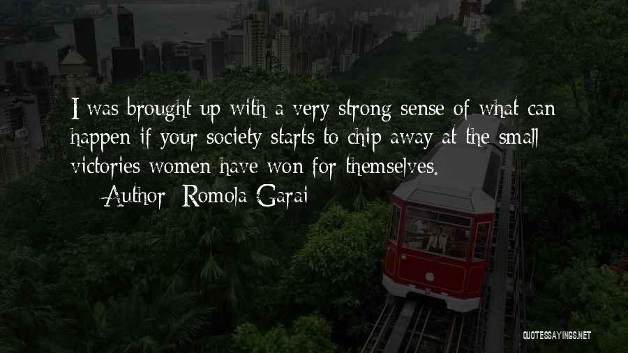 Small Victories Quotes By Romola Garai