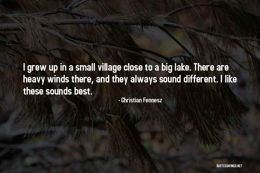 Small Villages Quotes By Christian Fennesz Small Villages Quotes By Christian Fennesz