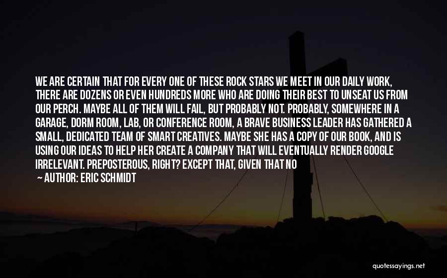 Small Wins Quotes By Eric Schmidt