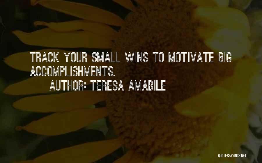 Small Wins Quotes By Teresa Amabile