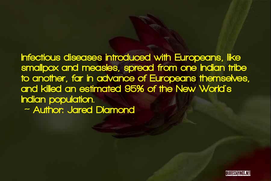 Smallpox Best Quotes By Jared Diamond
