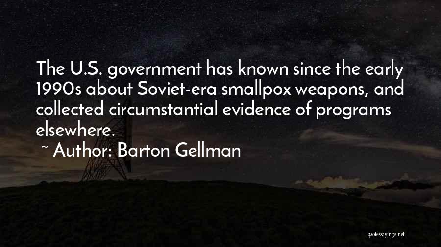 Smallpox Quotes By Barton Gellman
