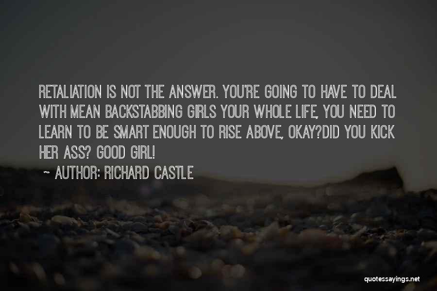 Smart Answer Quotes By Richard Castle