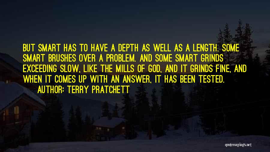 Smart Answer Quotes By Terry Pratchett