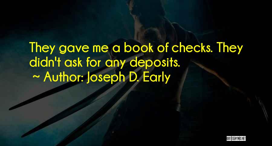 Smart Book Quotes By Joseph D. Early