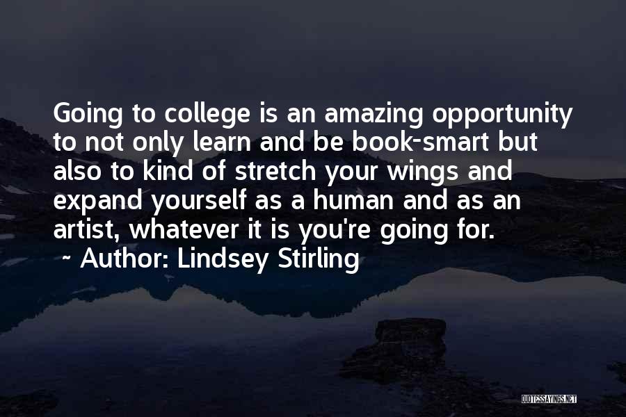 Smart Book Quotes By Lindsey Stirling