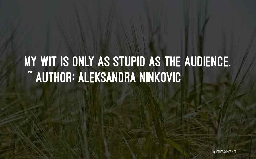 Smart Clever Quotes By Aleksandra Ninkovic