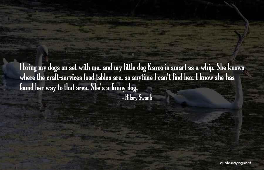 Smart Food Quotes By Hilary Swank