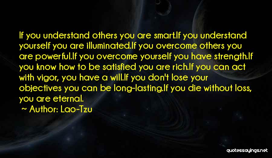 Smart Objectives Quotes By Lao-Tzu