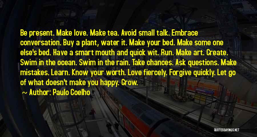 Smart Water Quotes By Paulo Coelho