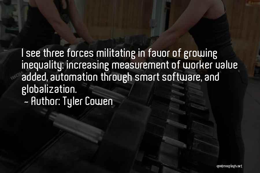 Smart Worker Quotes By Tyler Cowen