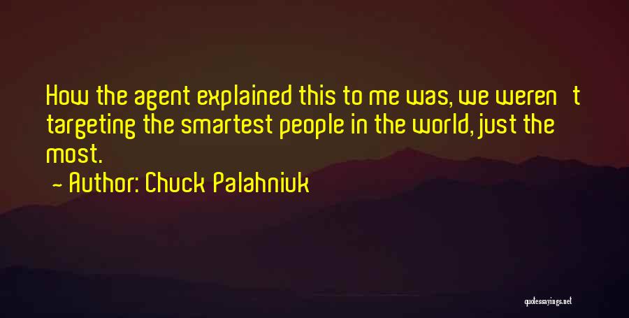 Smartest Quotes By Chuck Palahniuk