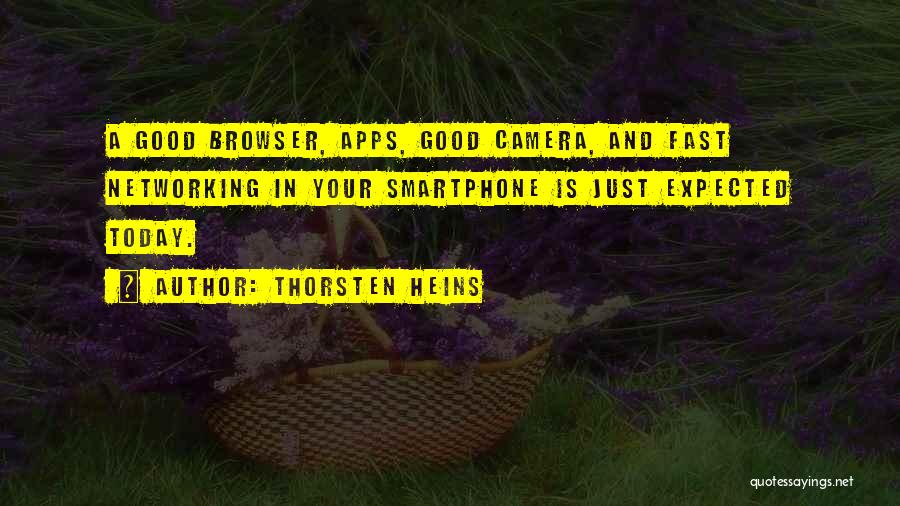 Smartphone Quotes By Thorsten Heins