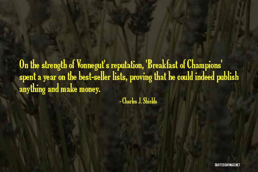 Smashers Toy Quotes By Charles J. Shields Smashers Toy Quotes By Charles J. Shields