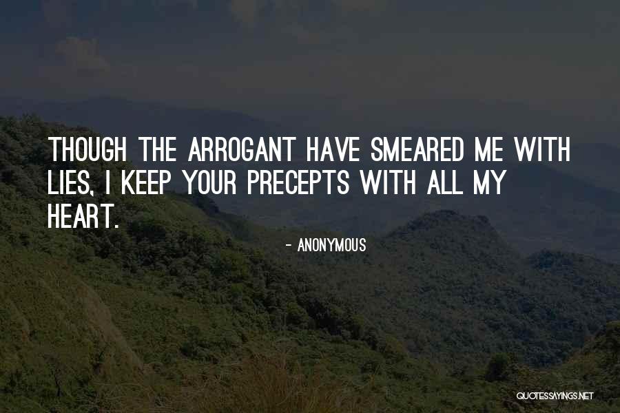 Smeared Quotes By Anonymous Smeared Quotes By Anonymous