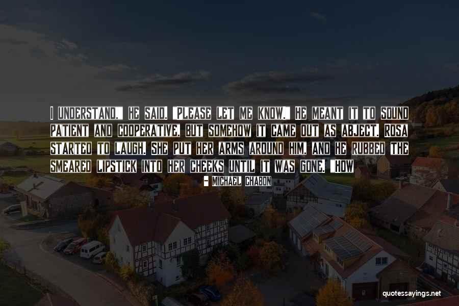 Smeared Quotes By Michael Chabon Smeared Quotes By Michael Chabon