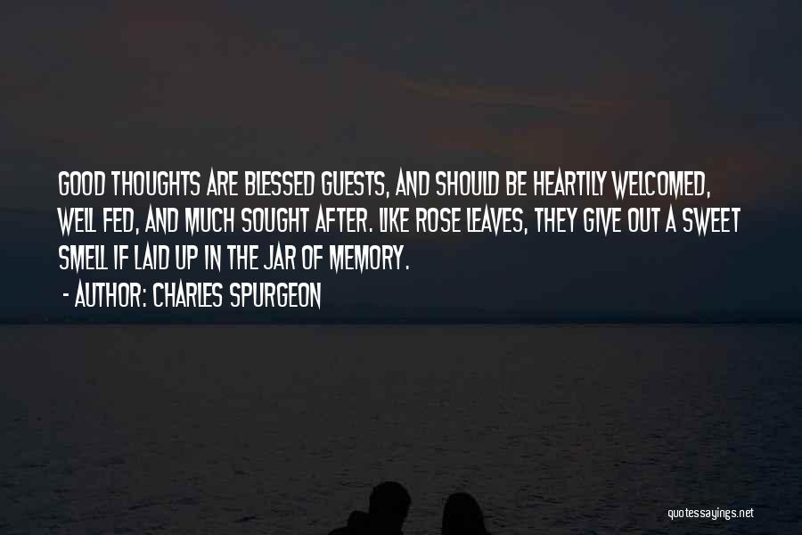 Smell And Memories Quotes By Charles Spurgeon