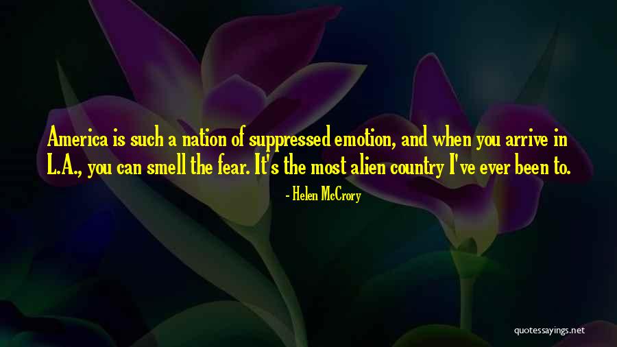 Smell Fear Quotes By Helen McCrory