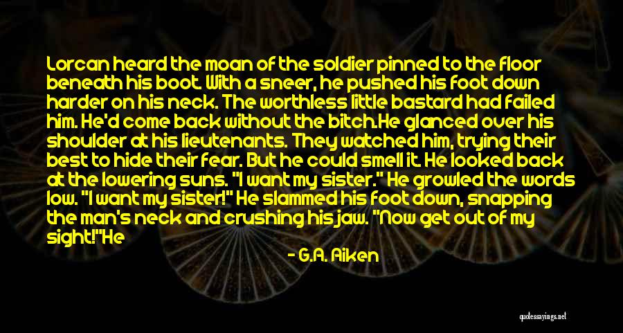 Smell Of A Man Quotes By G.A. Aiken Smell Of A Man Quotes By G.A. Aiken