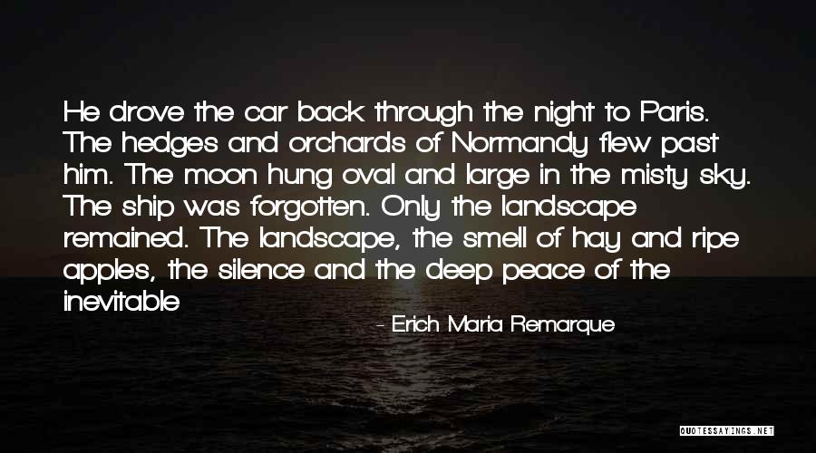 Smell Of Apples Quotes By Erich Maria Remarque