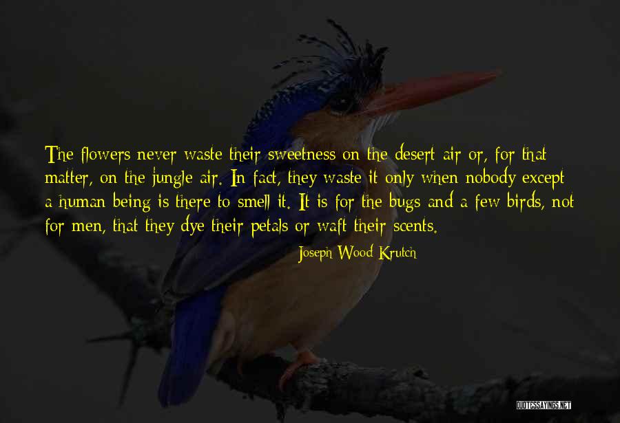 Smell The Flowers Quotes By Joseph Wood Krutch Smell The Flowers Quotes By Joseph Wood Krutch